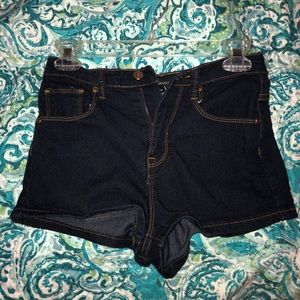 High waisted shorts